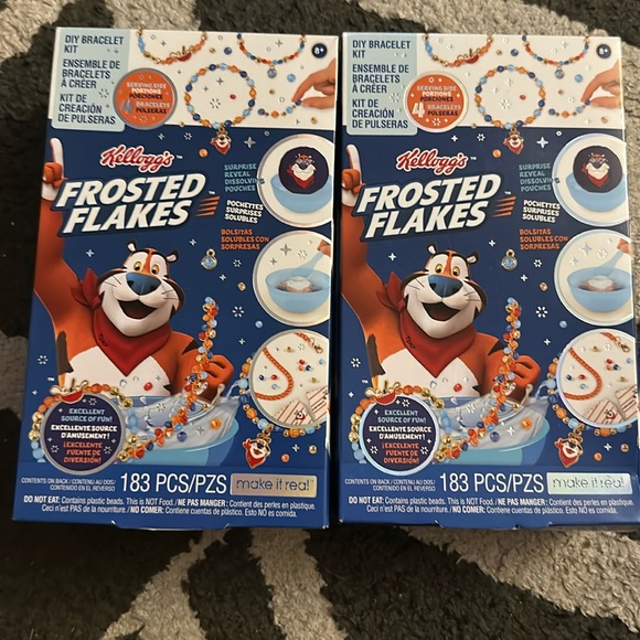 DIY Kellogg’s Bracelet Kit-NEW +2x diy friendship bracelets - Picture 1 of 6